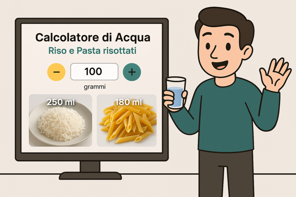 quantita acqua