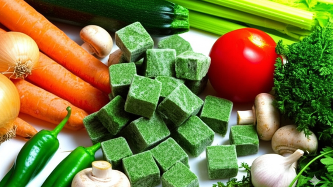 Dado vegetale fatto in casa