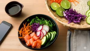 Poke Bowl con Salmone