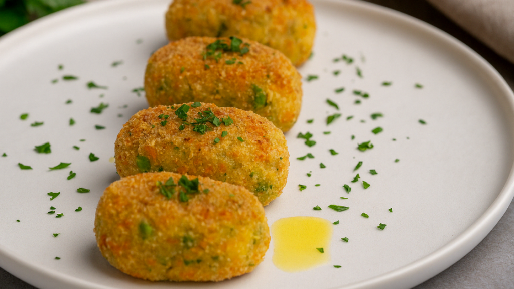 Polpette di Verdure al Vapore