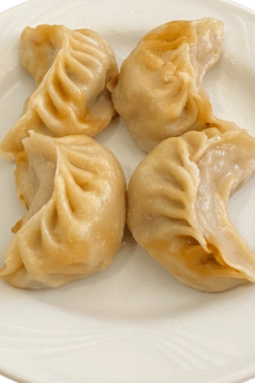 Ravioli di gamberi al vapore