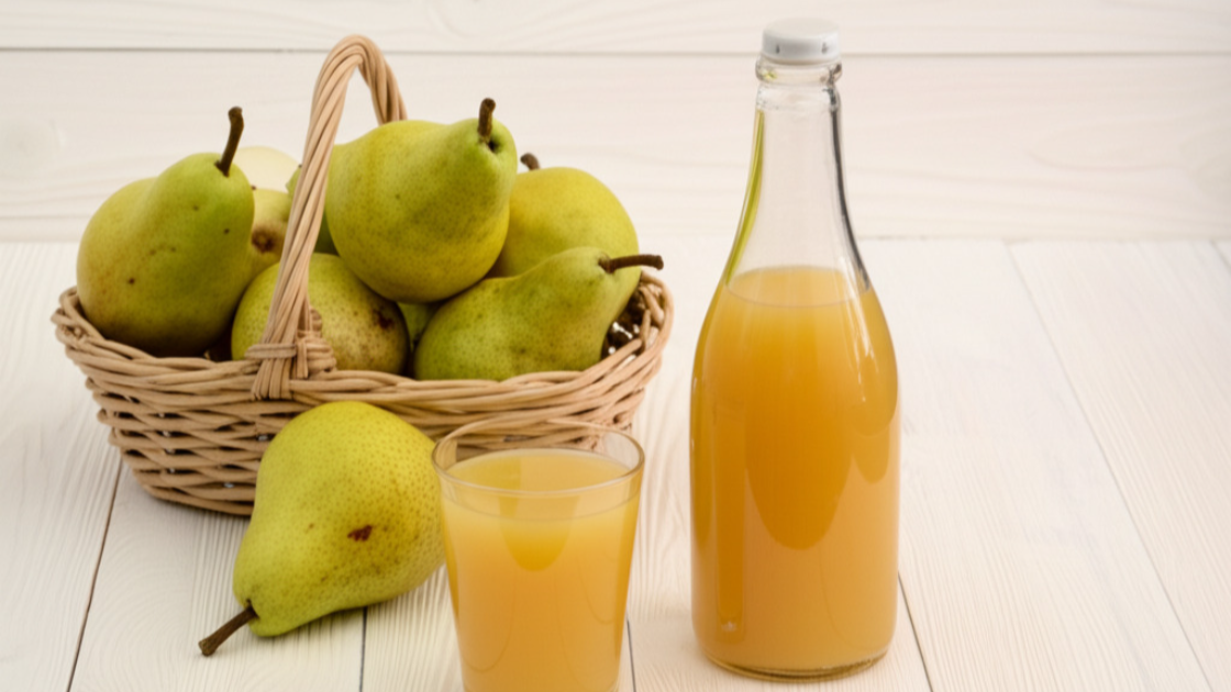 Succo di pera fatto in casa