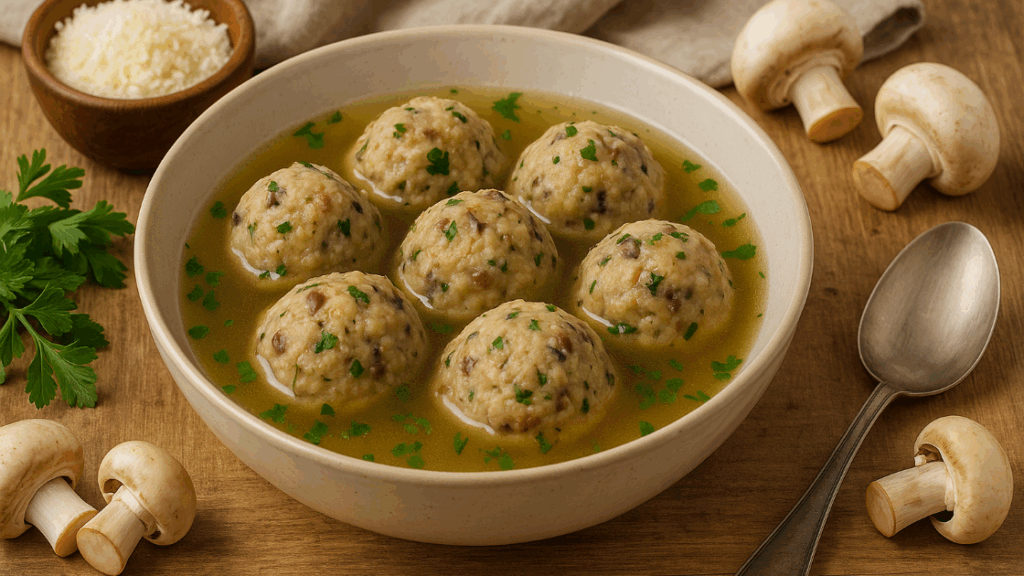 Canederli ai funghi