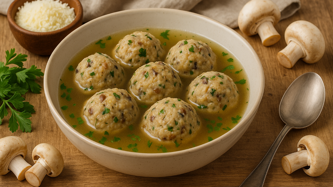 Canederli ai funghi