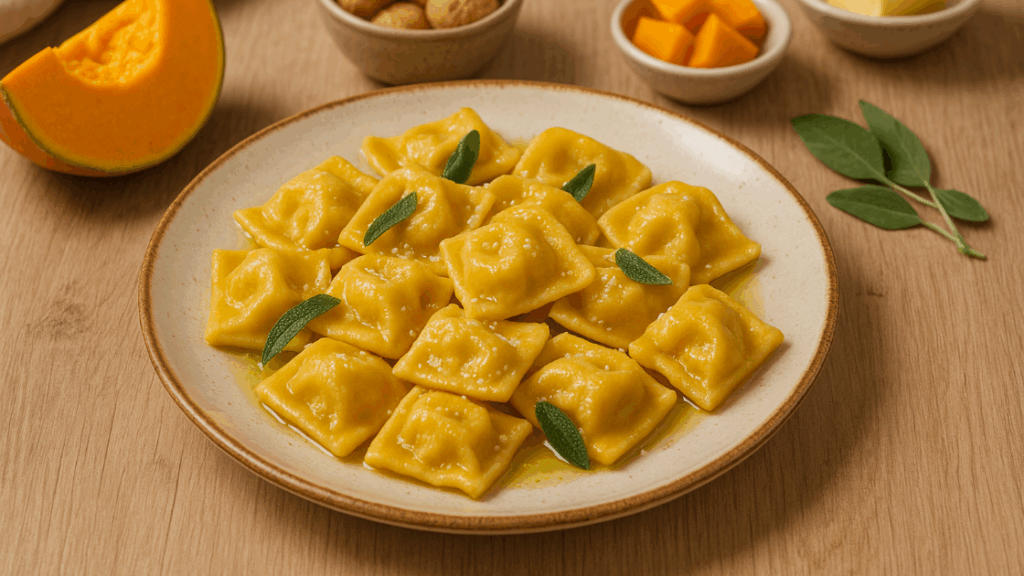 Tortelli di zucca mantovani