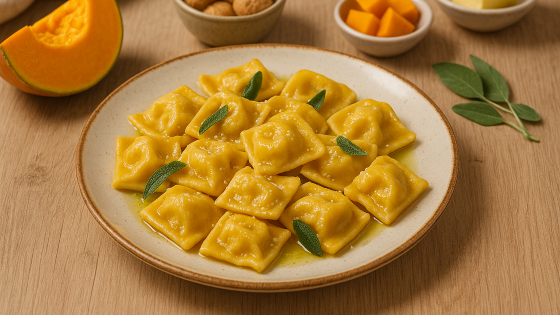 Tortelli di zucca mantovani