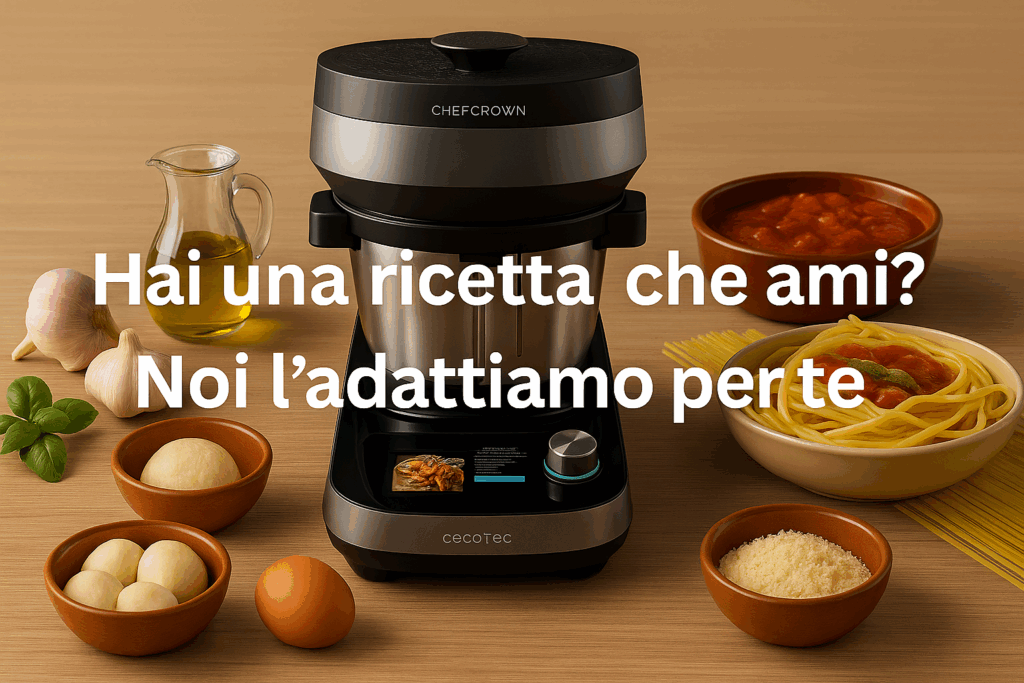 Richiedi una ricetta per Mambo Cecotec