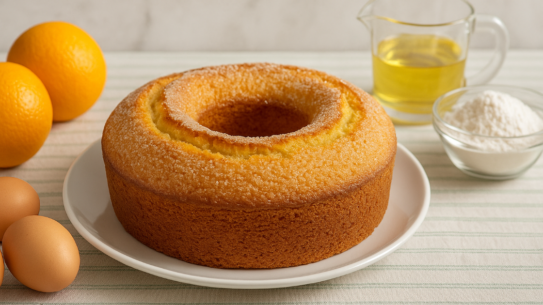 Ciambella soffice all’arancia