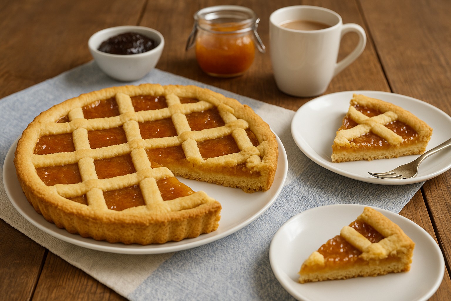 Crostata di marmellata senza glutine