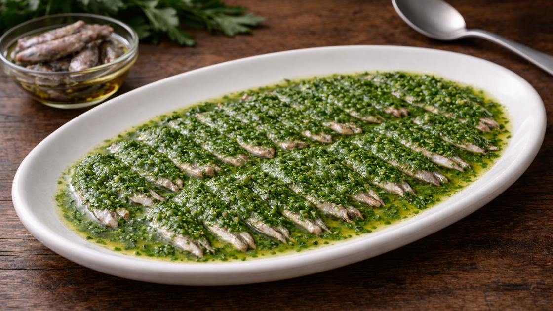 Acciughe al verde