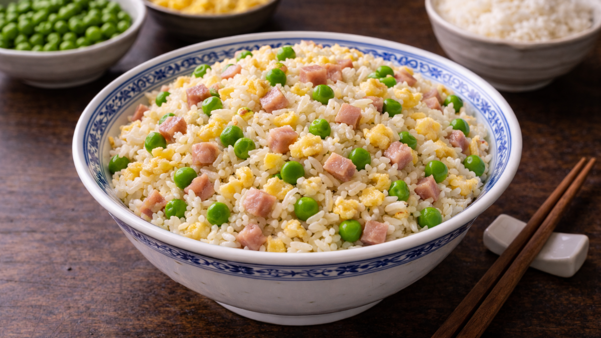 Riso alla Cantonese al Vapore