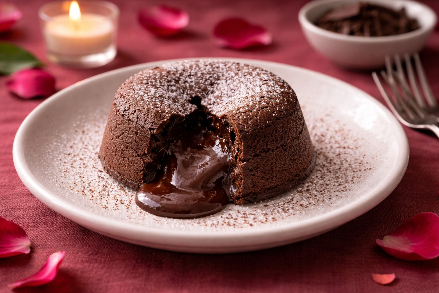 Cuore caldo al cioccolato