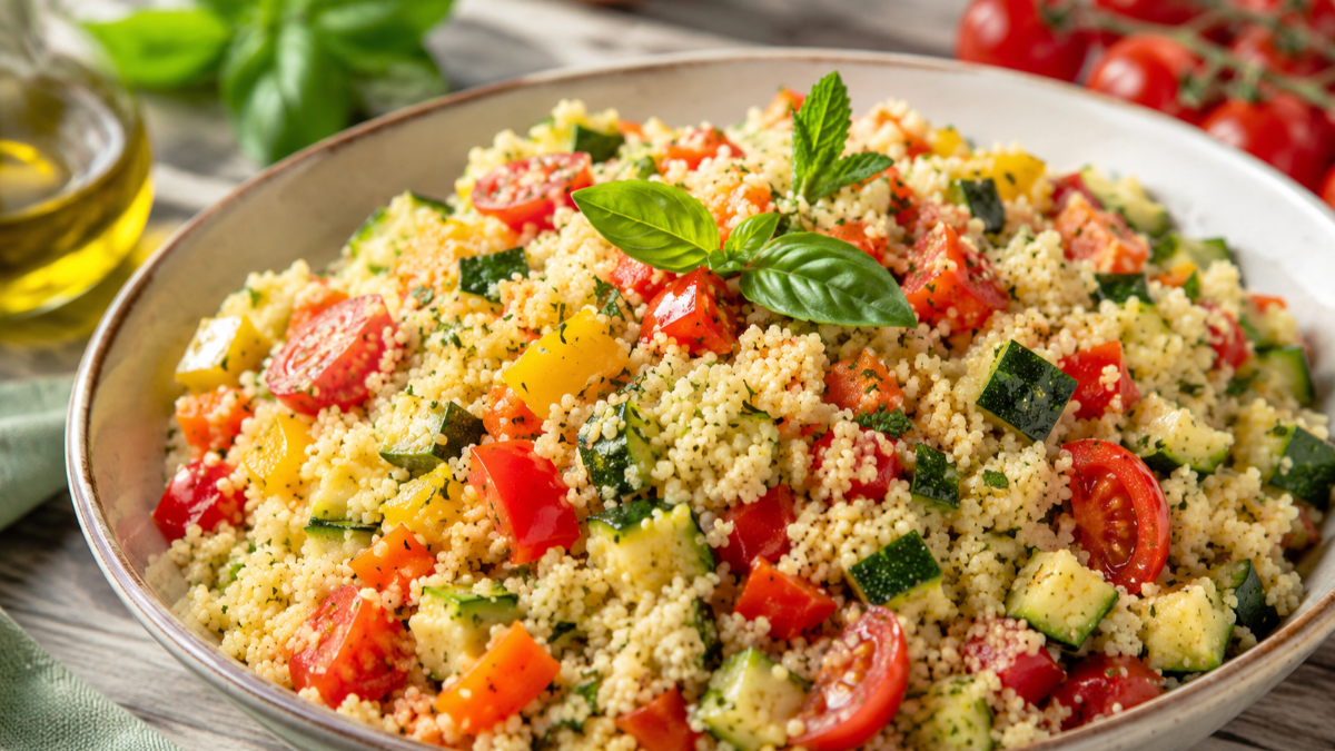 Cous Cous estivo di verdure