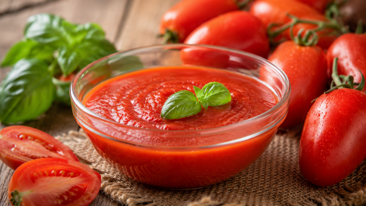 Passata di pomodoro fatta in casa