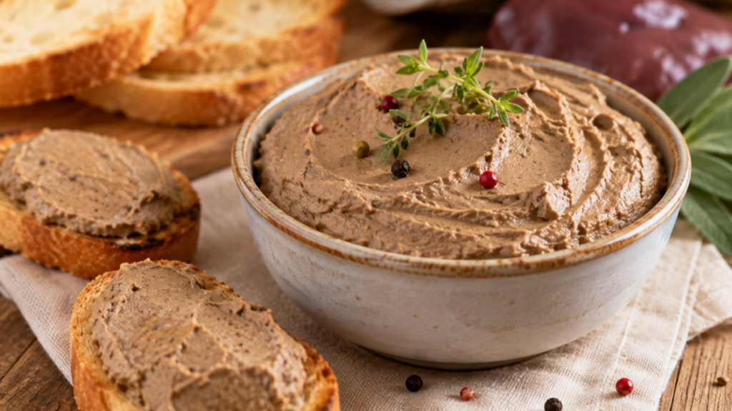Patè di fegatini di pollo