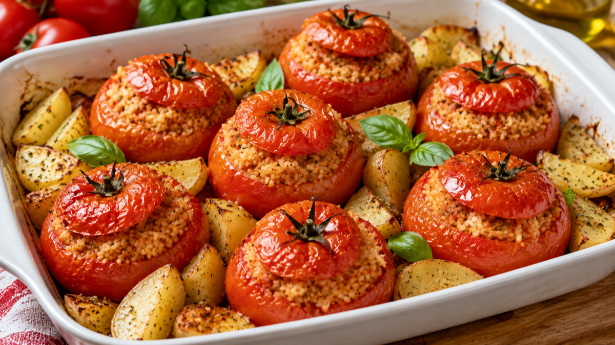 Pomodori ripieni di riso