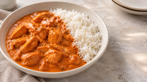 Butter Chicken indiano con riso basmati