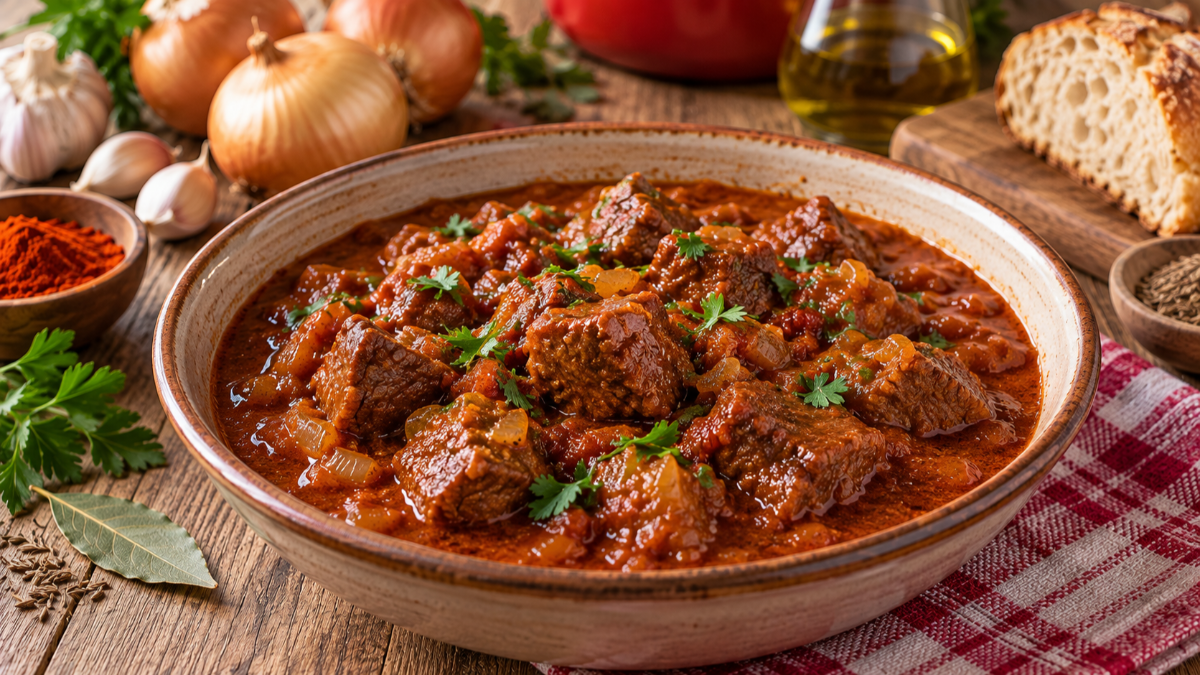 Gulasch di manzo