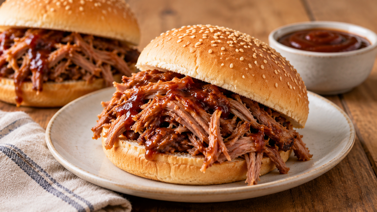 Pulled pork a cottura lenta